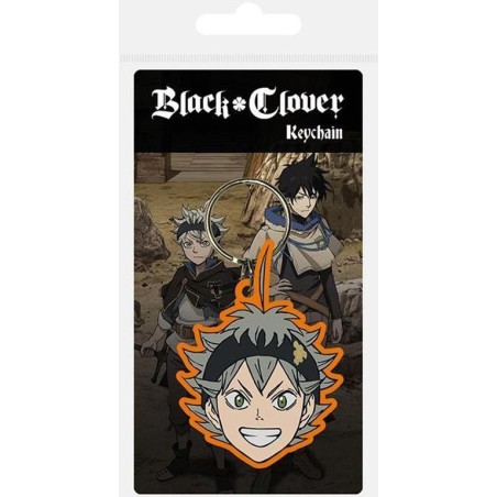 LLAVERO BLACK CLOVER ASTA CAUCHO
