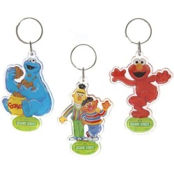 LLAVERO BARRIO SESAMO PVC SURTIDO