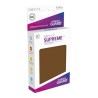 FUNDAS CARTAS 60U. (62X89) SUPREME SLEEVES ULTIMATE GUARD - MARRON
