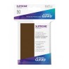 FUNDAS CARTAS 50U. (66X91) SUPREME SLEEVES ULTIMATE GUARD - MARRON