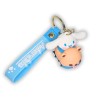 LLAVERO SANRIO GOMA (CINAMONROLL COCHE)