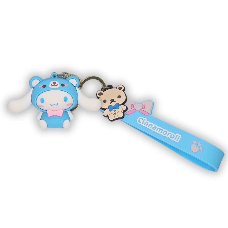LLAVERO SANRIO GOMA (CINAMONROLL)
