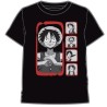 CAMISETA ONE PIECE LUFFY FACES
