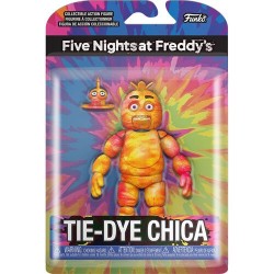 FNAF FIGURA ARTICULADA (TIE-DIE CHICA 13cm)