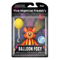 FNAF FIGURA ARTICULADA (BALLOON FOXY13cm)
