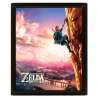 Cuadro 3D Zelda (Climbing)