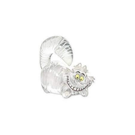 FIGURA ENESCO DISNEY ALICIA EN EL PAIS DE LAS MARAVILLAS GATO CHESHIRE TRANSPARENTE