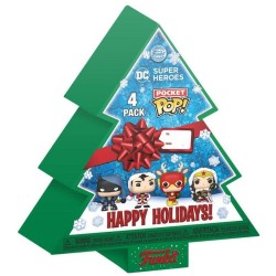 POCKET POP! MARVEL ( PACK 4 HAPPY HOLIDAYS)
