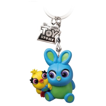 LLAVERO EGG ATTACK TOY STORY - DUCKY Y BUNNY