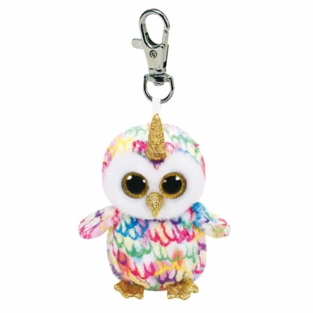 PELUCHE TY LLAVERO BUHO CUERNO (ENCHANTED)