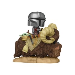 FUNKO POP! STAR WARS THE MANDALORIAN (THE MANDALORIAN & THE CHILD ON BANTHA) 416