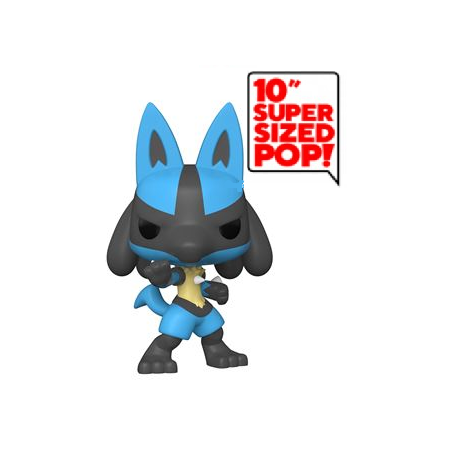 FUNKO POP! POKEMON (LUCARIO JUMBO) 863