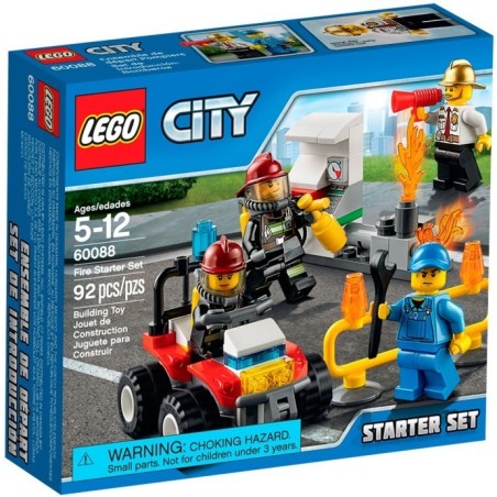 LEGO CITY 60088 FIRE STARTER SET