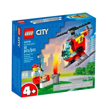 LEGO CITY 60318 HELICOPTERO DE BOMBEROS