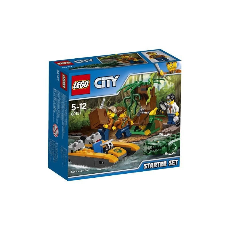 LEGO CITY 60157 JUNGLA STARTER SET