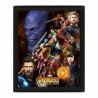 CUADRO 3D AVENGERS INFINITY WAR (UNITED)