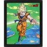 CUADRO 3D DRAGON BALL (SUPER SAIYAN TRANSFORMATION)