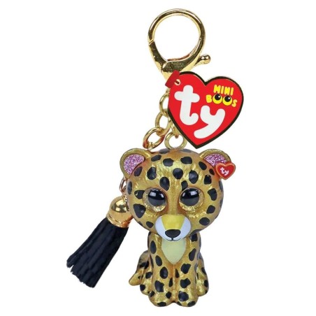 FIGURA TY MINI BOOS LLAVERO LEOPARDO (STERLING)