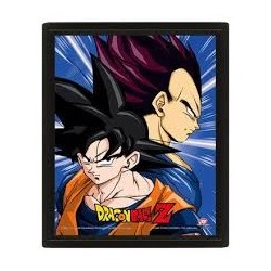 CUADRO 3D DRAGON BALL Z (PROTECTORS AND DESTROYERS)