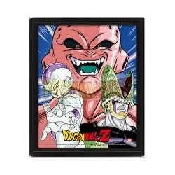CUADRO 3D DRAGON BALL Z (PROTECTORS AND DESTROYERS)