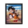 CUADRO 3D DRAGON BALL Z RIVALRY