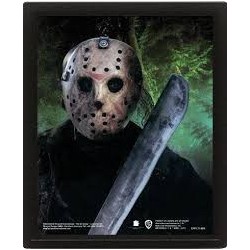 CUADRO 3D JASON WOORHEES