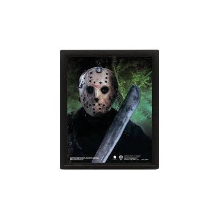CUADRO 3D JASON WOORHEES