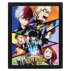 CUADRO 3D MY HERO ACADEMIA