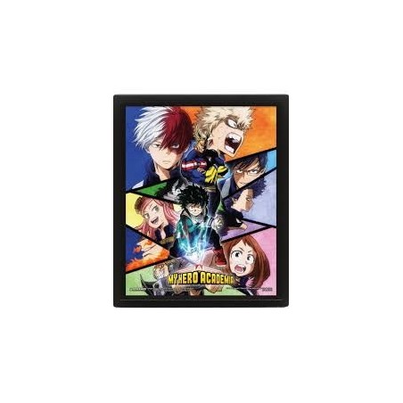 CUADRO 3D MY HERO ACADEMIA