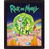CUADRO 3D RICK & MORTY PORTAL