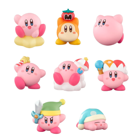 FIGURA SORPRESA KIRBY FRIENDS 9CM BANDAI
