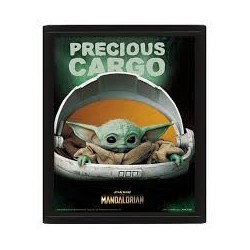 CUADRO 3D STAR WARS THE MANDALORIAN (PRECIOUS CARGO)