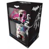 HARLEY QUINN DC COMICS SET DE REGALO TAZA + POSAVASOS + LLAVERO