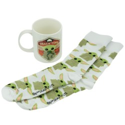 STAR WARS BABY YODA TAZA + CALCETINES
