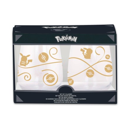 POKEMON VASOS DE CRISTAL (PACK 2 UNIDADES)