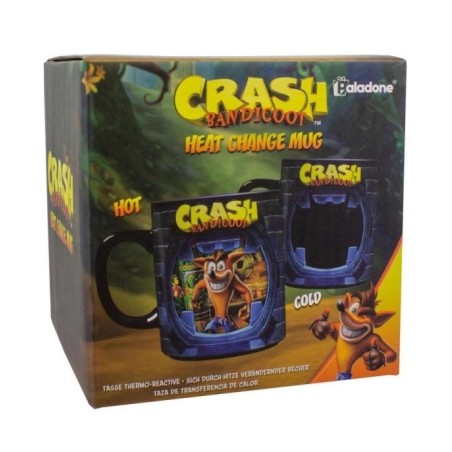 CRASH BANDICOOT TAZA SENSITIVA AL CALOR