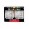 SUPER MARIO VASOS DE CRISTAL (PACK 2 UNIDADES)