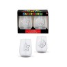 SUPER MARIO VASOS DE CRISTAL (PACK 2 UNIDADES)
