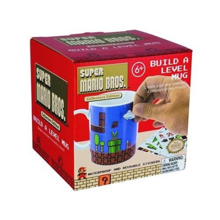 TAZA MARIO BROS BUILD A LEVEL