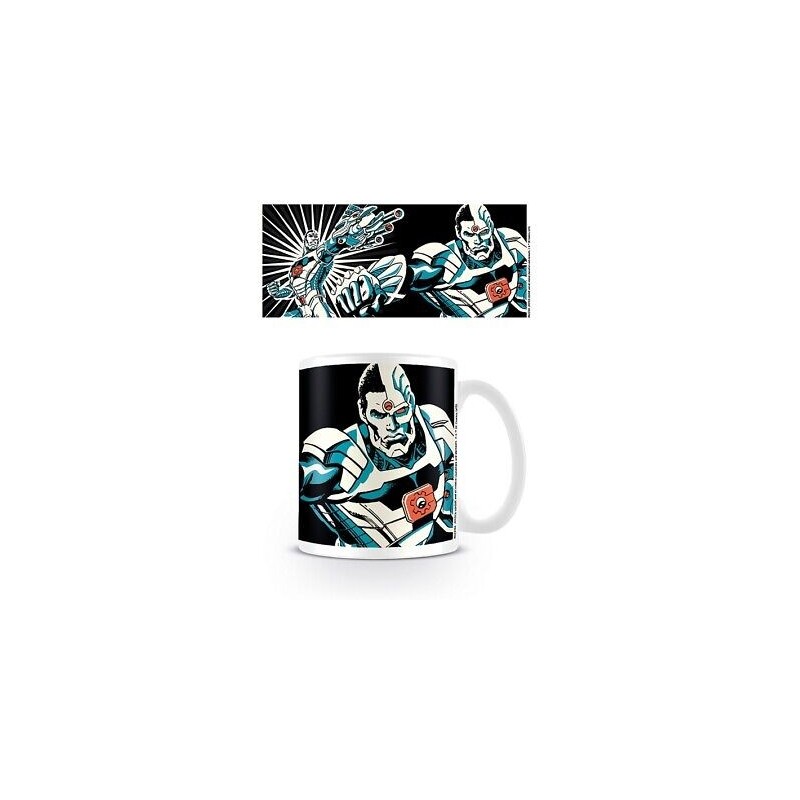 TAZA JUSTICE LEAGUE CYBORG COLOR