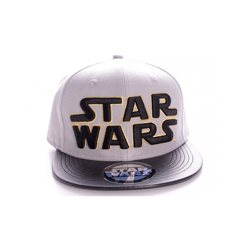 GORRA STAR WARS GRIS LOGO