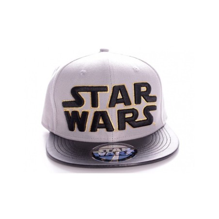GORRA STAR WARS GRIS LOGO