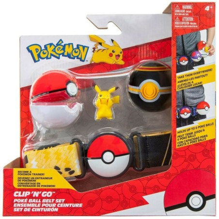 POKEMON CLIP N GO CINTURON PIKACHU