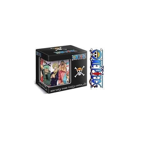TAZA ONE PIECE BLANCA PERSONAJES 325ML
