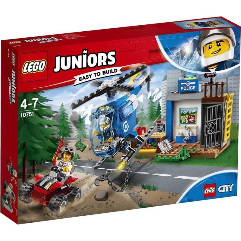 LEGO JUNIORS CITY 10751 PERSECUCION POLICIAL EN LA MONTAÑA