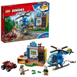 LEGO JUNIORS CITY 10751 PERSECUCION POLICIAL EN LA MONTAÑA