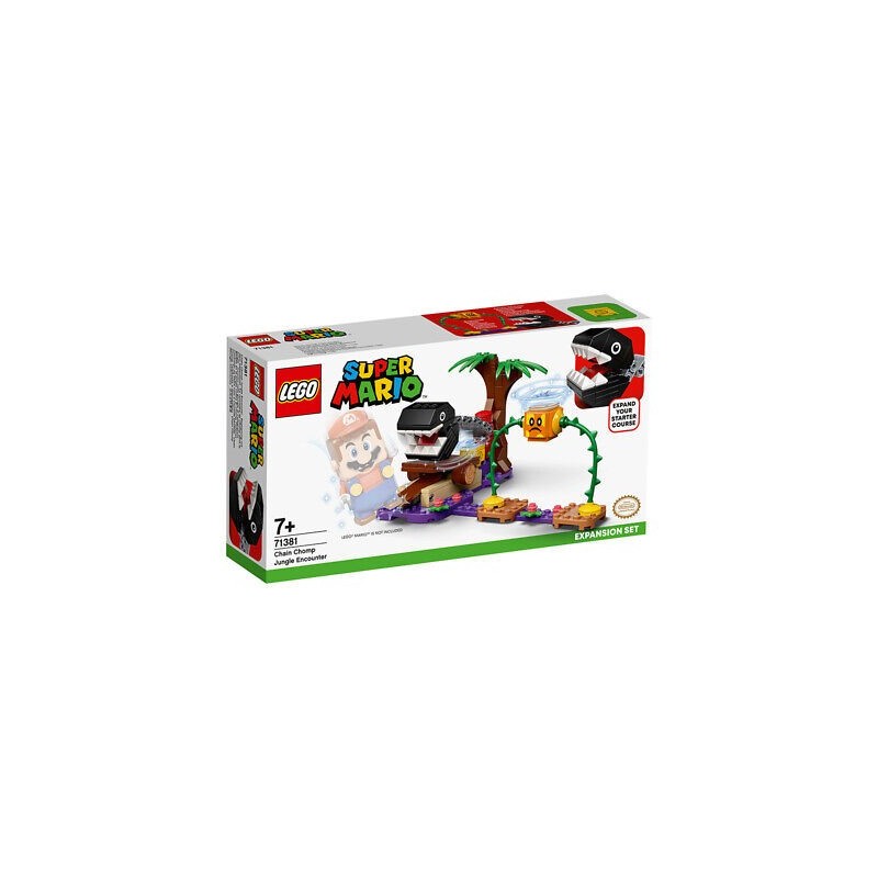 LEGO SUPER MARIO 71381 CHAIN CHOMP JUNGLE ENCOUNTER - EXPANSION SET