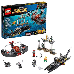 LEGO DC COMICS SUPER HEORES 76027 BLACK MANTA DEEO SEA STRIKE