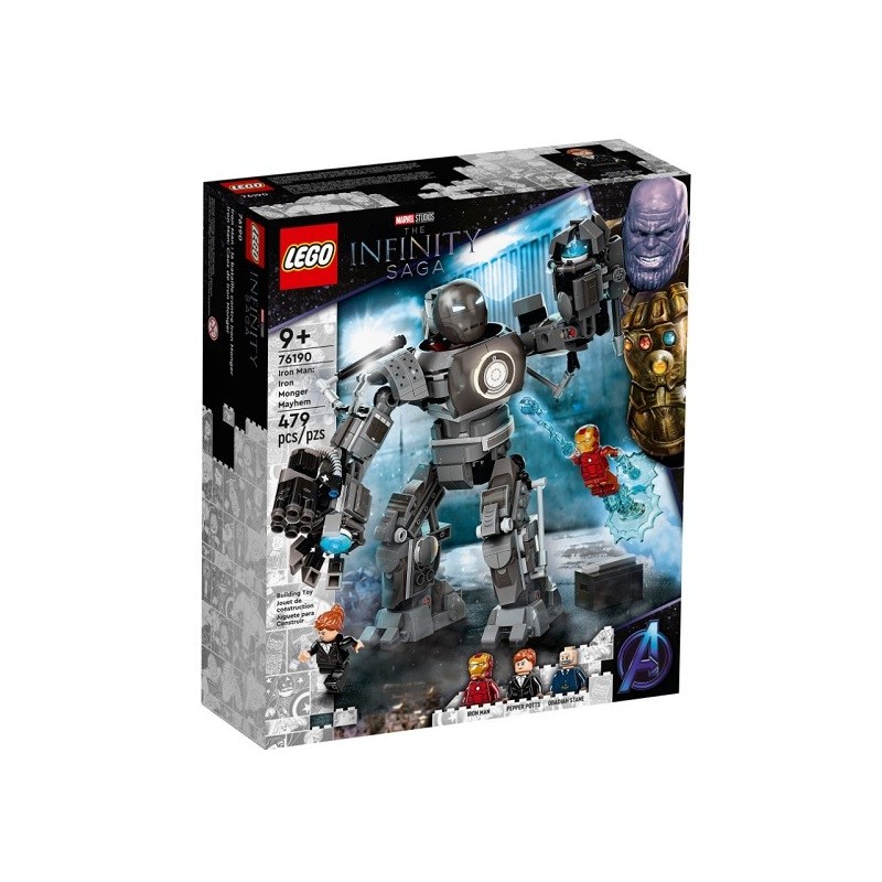 LEGO INFINITY SAGA 76190 IRON MAN: IRON MONGER MAYHEM