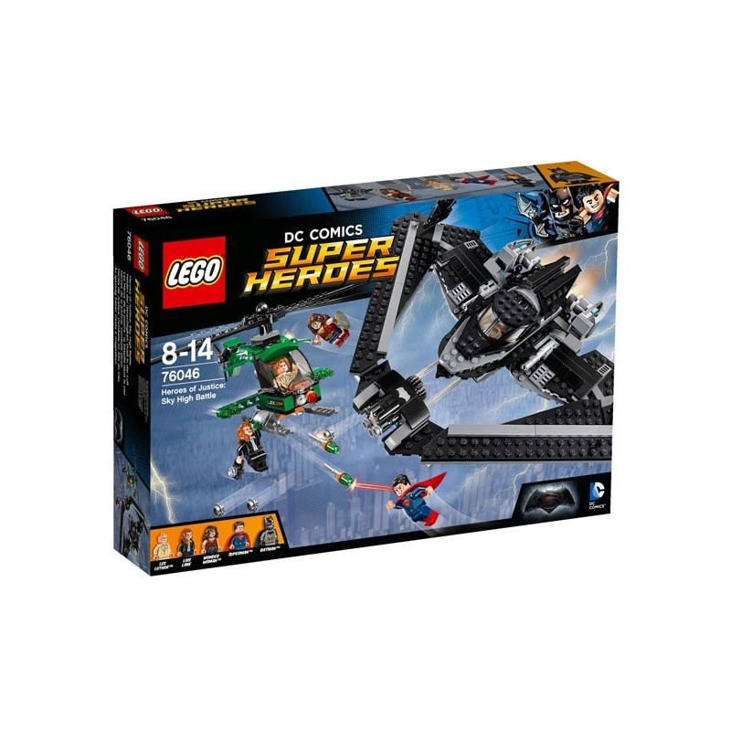 LEGO DC COMICS SUPER HEORES 76046 HEROES OF JUSTICE: SKY HIGH BATTLE